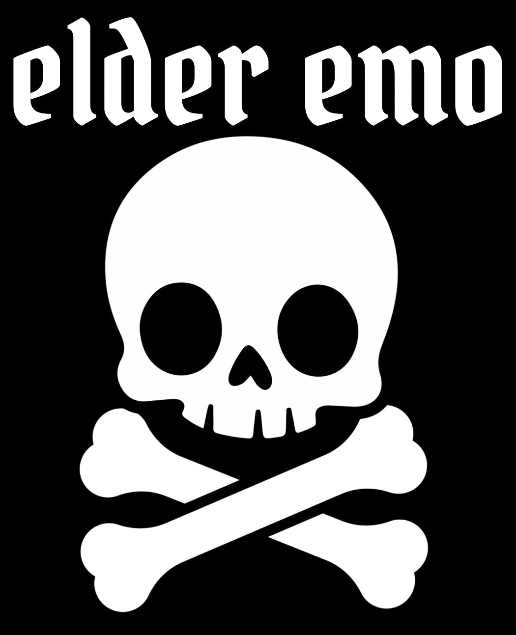 Elder Emo Car Decal