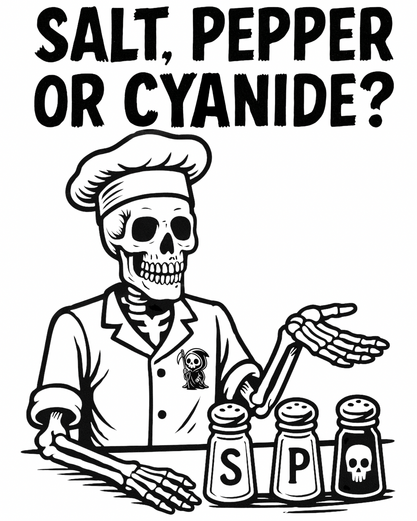 Salt, Pepper, or Cyanide? Canvas