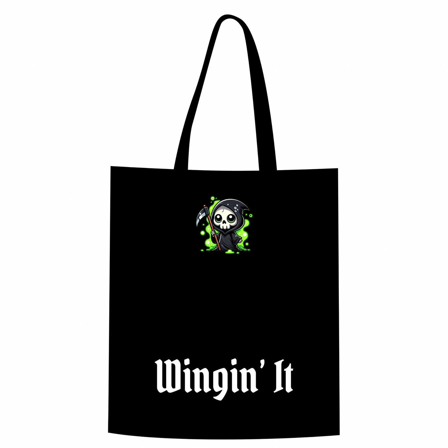 Wingin’ It Mothman Tote Bag