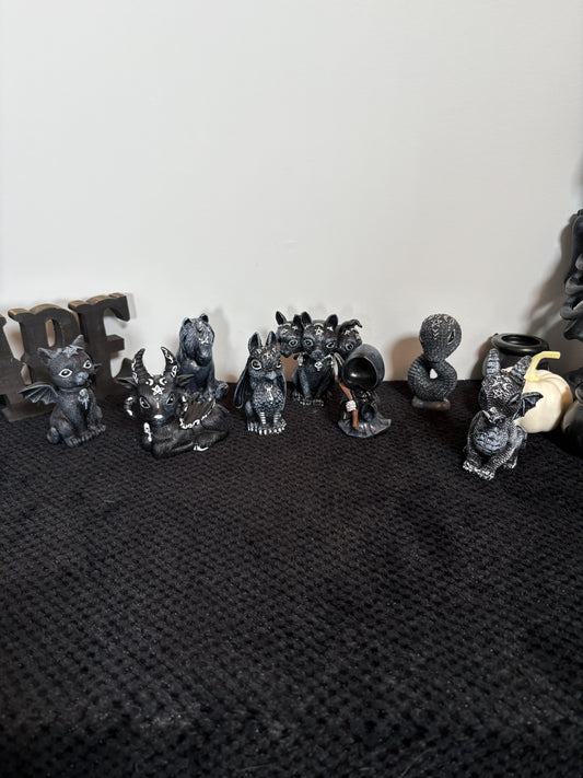 Gothic Mini Statues