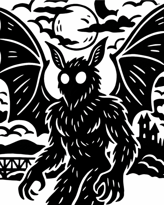 Mothman Canvas